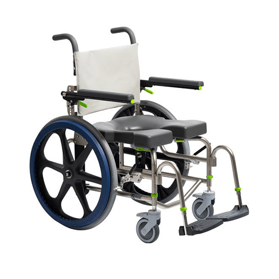 Raz Shower Commode - Self Propelle