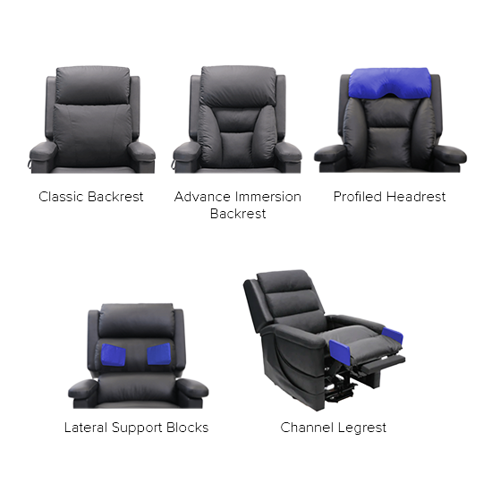 Aspire PostureFit Chair Accessories