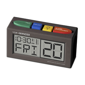 MedCenter Your Minder Recordable Talking Alarm Clock (no adapter)