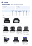 Aspire PostureFit Configurable Lift Recline Chair Script Form