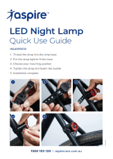 LED Night Lamp - Quick Use Guide