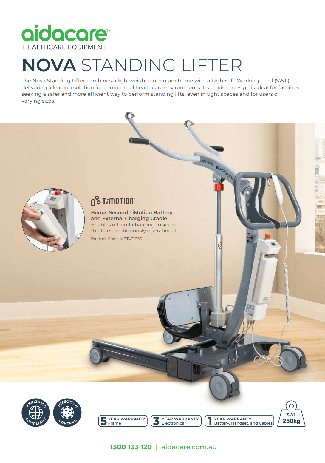Nova Standing Lifter Flyer