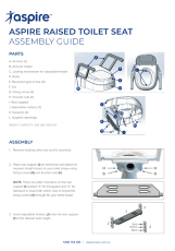 Aspire Raised Toilet Seat Assembly Guide