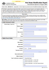 D9299 - Post Home Modification Report